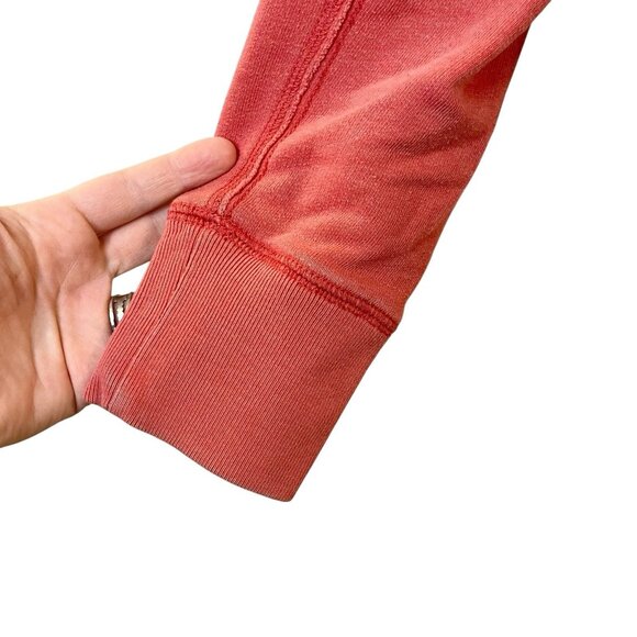 HOLLISTER SO Cal Hermosa Beach Sweatshirt Pink Pullover Pocket Y2K Logo Size M - Picture 3 of 7